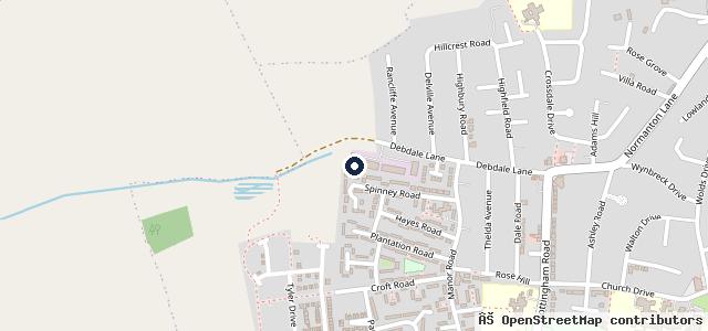 Map showing the location of Barn Garage Ltd