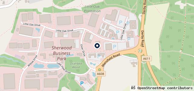 Map showing the location of Lithia UK
