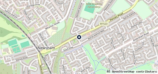 Map showing the location of Jet