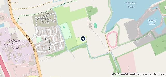 Map showing the location of Richmond Car Centre