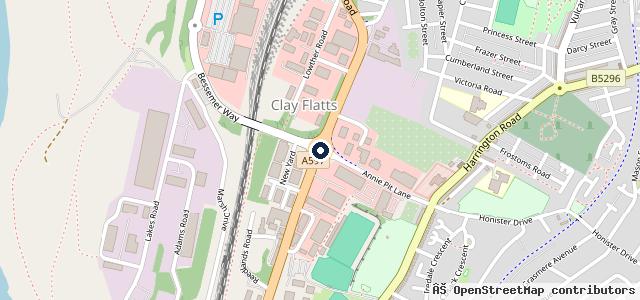Map showing the location of Protyre | Workington
