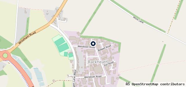 Map showing the location of RWD Garage