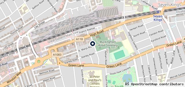 Map showing the location of London Auto Centre LTD