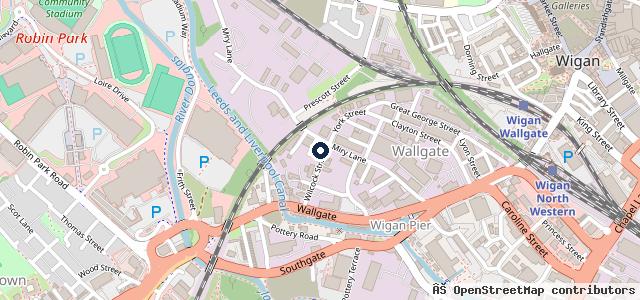 Map showing the location of Car 4 You Wigan LTD