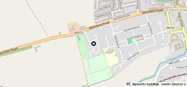 Map showing the location of RM Autoglaze