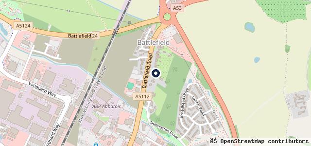 Map showing the location of Sytner Shrewsbury BMW