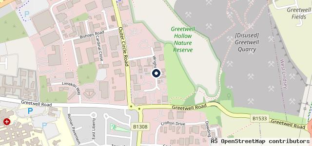 Map showing the location of S&P Garages Ltd