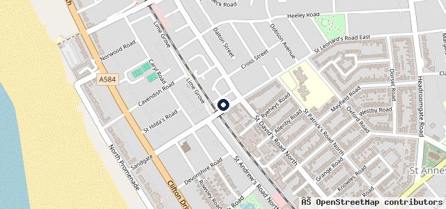 Map showing the location of Shaw & Wright Garage Ltd