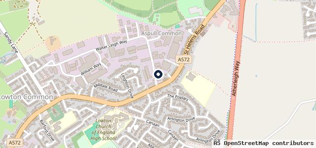 Map showing the location of T L T Garage Services Ltd