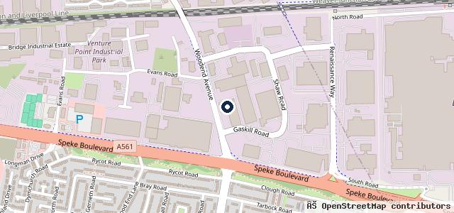 Map showing the location of Tyreworld Ltd