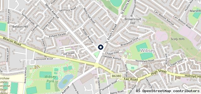 Map showing the location of Ontrak St Enoch's Garage
