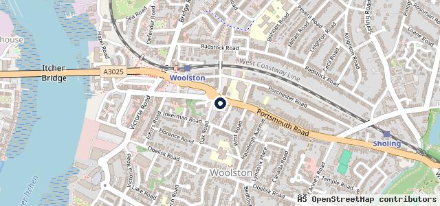 Map showing the location of Station Motors