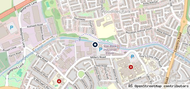 Map showing the location of Steve Winn Autocare Ltd
