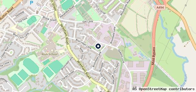 Map showing the location of John Woods Motorcare Ltd