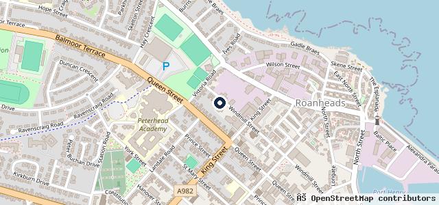 Map showing the location of Strachans Ltd