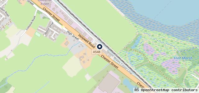Map showing the location of Sunset Performance Limited