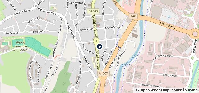 Map showing the location of Savage Motors (Swansea) Ltd