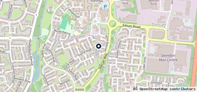 Map showing the location of Swindon Technical Services Ltd