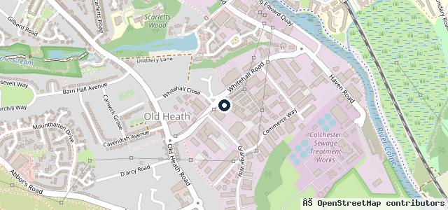 Map showing the location of TK Cope Moto LTD