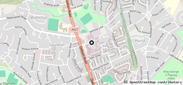 Map showing the location of Tacko And Son Garage