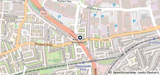 Map showing the location of Terry's Autos