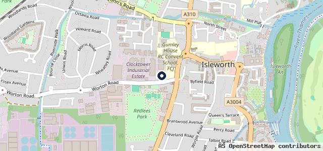 Map showing the location of Think Automotive Ltd