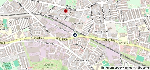Map showing the location of Tong Hand Carwash LTD