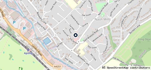 Map showing the location of Bosch Car Service - Tune Tech Garage