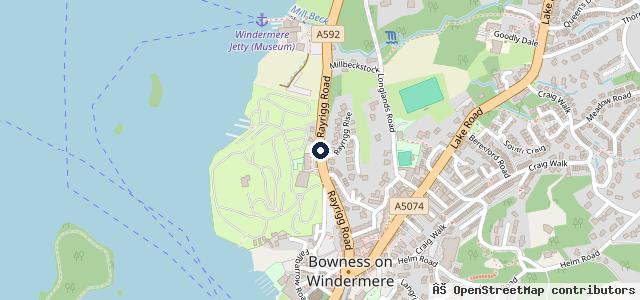 Map showing the location of Motability Scheme at Rayrigg Motors Kia Windermere