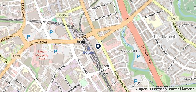 Map showing the location of Car Clinic Mobile Valeting