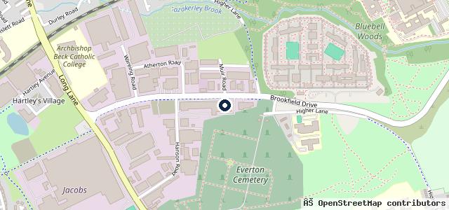 Map showing the location of Aintree Motors