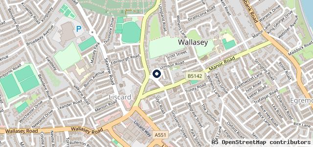 Map showing the location of Village Service Centre