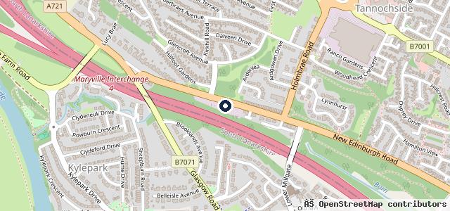 Map showing the location of W Livingstone Ltd