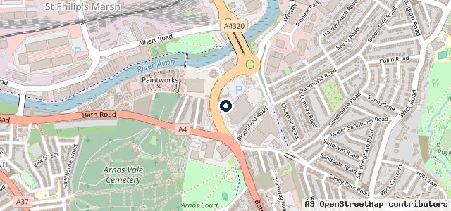 Map showing the location of Williams Automobiles Ltd