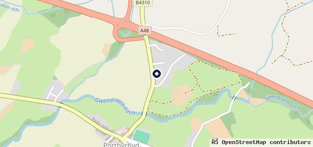 Map showing the location of Landeg Garage