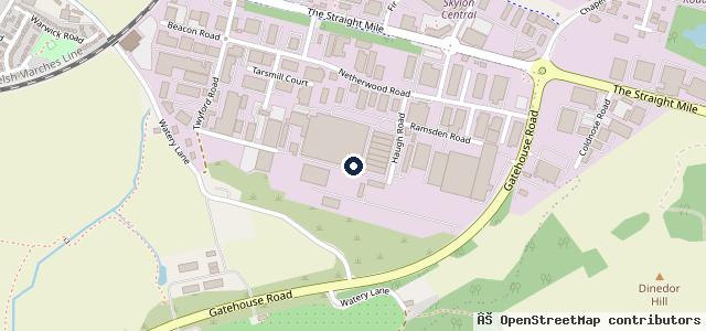 Map showing the location of Wingdray Garage Ltd & MOT Centre