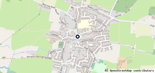 Map showing the location of Wrington Motors Ltd