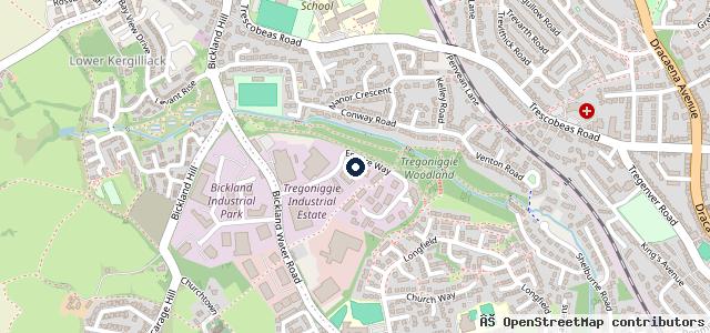 Map showing the location of Xpress Garage & Tyres