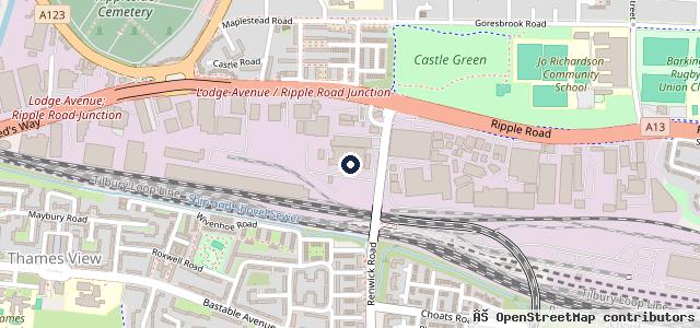 Map showing the location of Global Engines & Gearboxes LTD