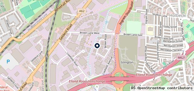 Map showing the location of PB Auto Care