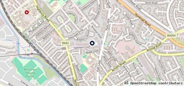 Map showing the location of BT Fleet