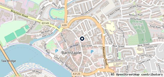 Map showing the location of Green Lanes Garage