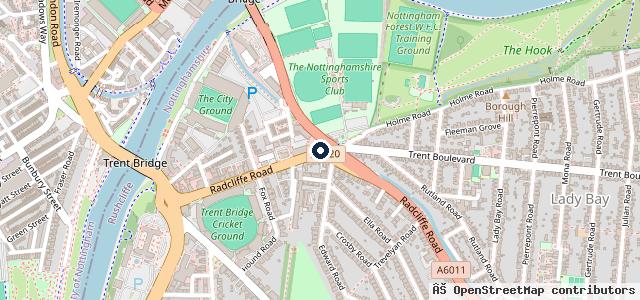 Map showing the location of David Drew Garages Ltd