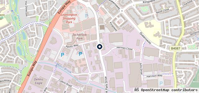 Map showing the location of Arbury