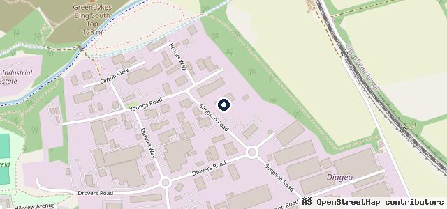 Map showing the location of Western Commercial Edinburgh