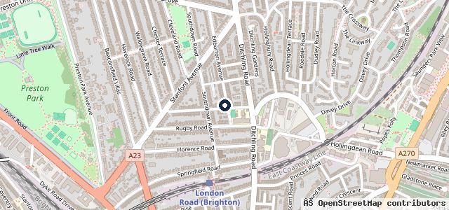 Map showing the location of ORA Motorservices | Grantham
