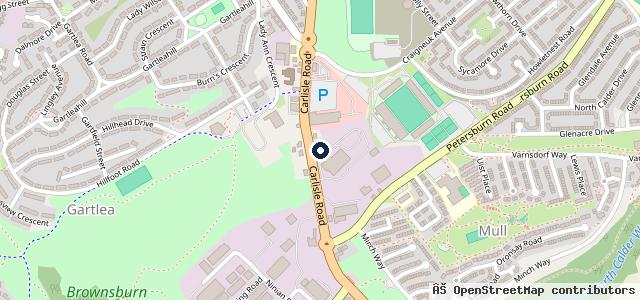 Map showing the location of Central Motors Ltd