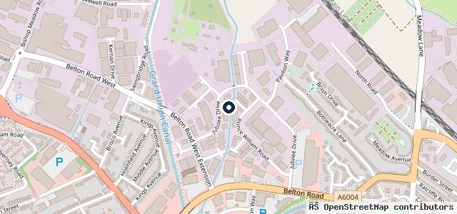 Map showing the location of Jubilee Motor Services