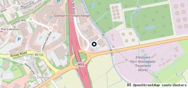 Map showing the location of Lexus Chester