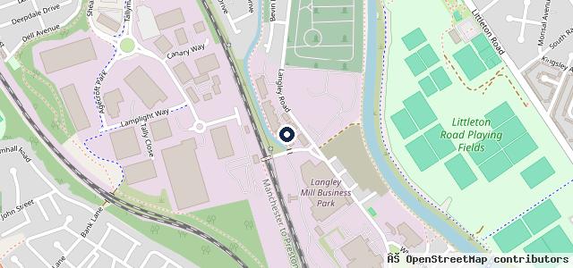 Map showing the location of Parkhouse Bodyshop (ARC)